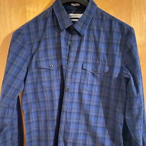 Calvin Klein slim fit dress shirt Large